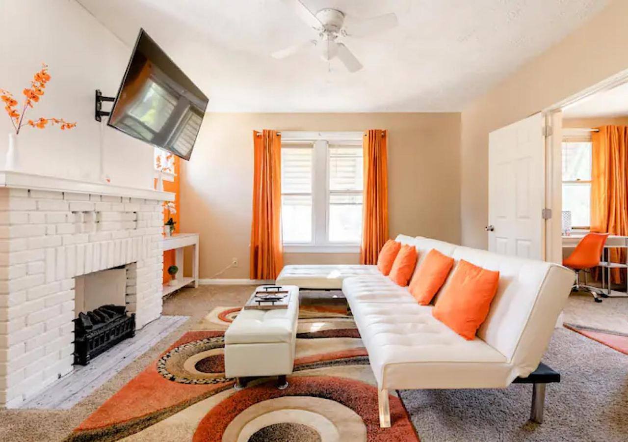 克里夫兰La Naranja Retreat - Cozy Duplex Near Downtown With Parking, 300 Mb Wifi & Self Check In别墅 外观 照片
