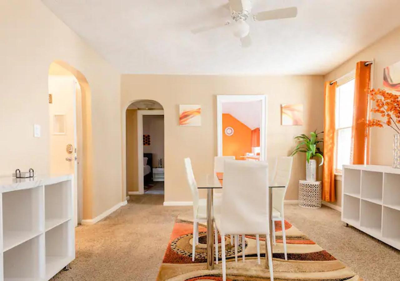 克里夫兰La Naranja Retreat - Cozy Duplex Near Downtown With Parking, 300 Mb Wifi & Self Check In别墅 外观 照片
