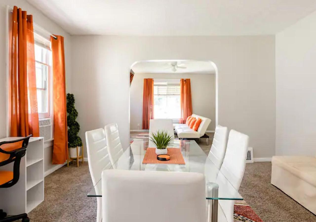 克里夫兰La Naranja Retreat - Cozy Duplex Near Downtown With Parking, 300 Mb Wifi & Self Check In别墅 外观 照片