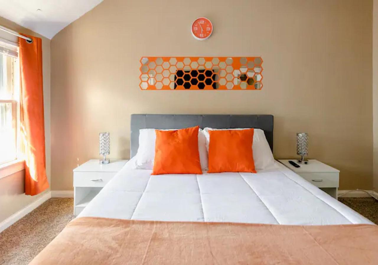 克里夫兰La Naranja Retreat - Cozy Duplex Near Downtown With Parking, 300 Mb Wifi & Self Check In别墅 外观 照片