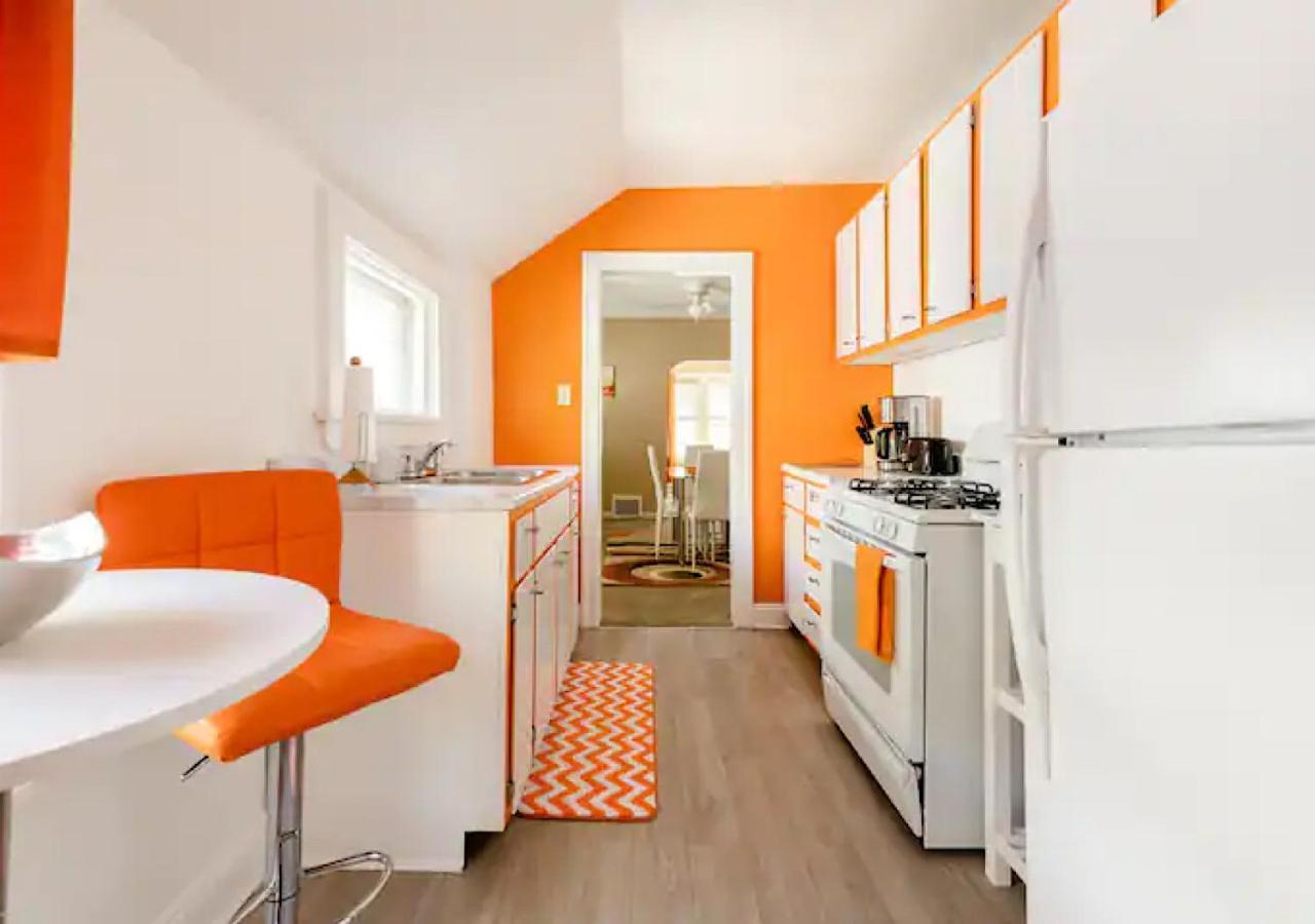 克里夫兰La Naranja Retreat - Cozy Duplex Near Downtown With Parking, 300 Mb Wifi & Self Check In别墅 外观 照片