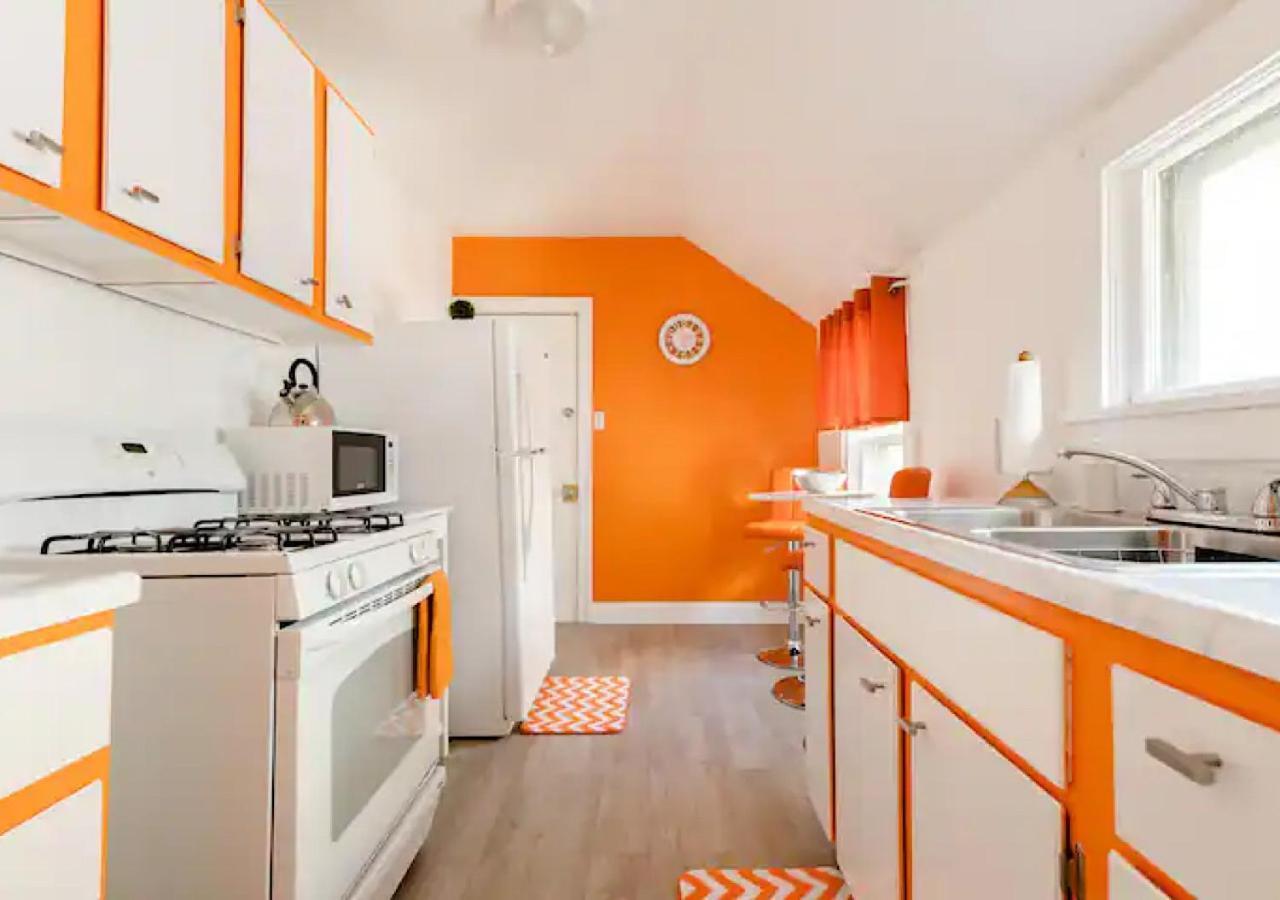 克里夫兰La Naranja Retreat - Cozy Duplex Near Downtown With Parking, 300 Mb Wifi & Self Check In别墅 外观 照片